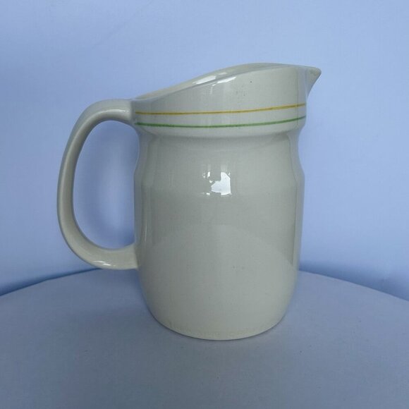 Ribbon Geese Bowl And Pitcher Ceramic Set Vintage Treasure Craft USA - Picture 11 of 15